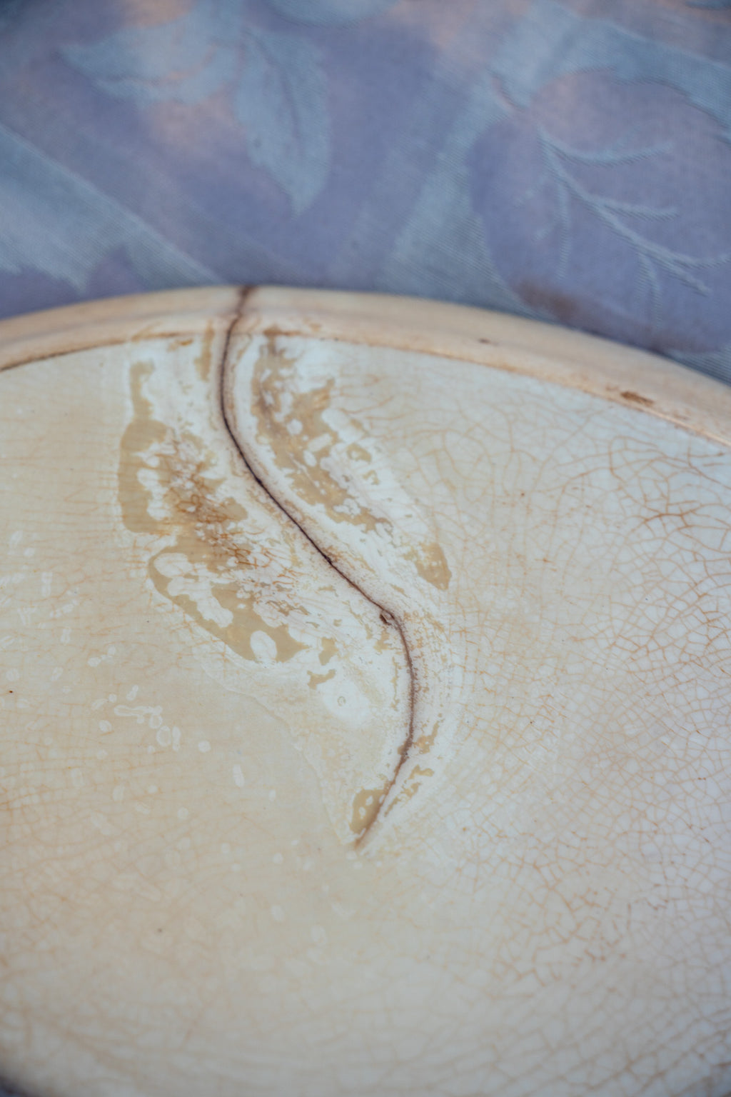 Vintage Tulip Oval Serving Platter