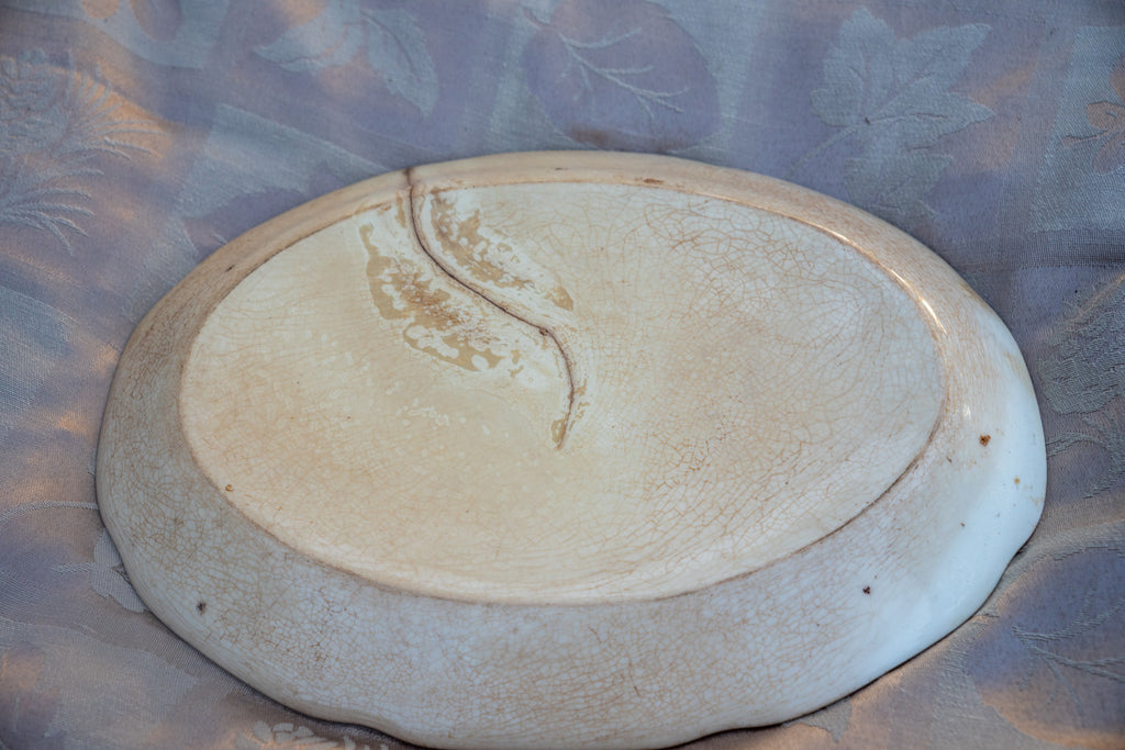 Vintage Tulip Oval Serving Platter