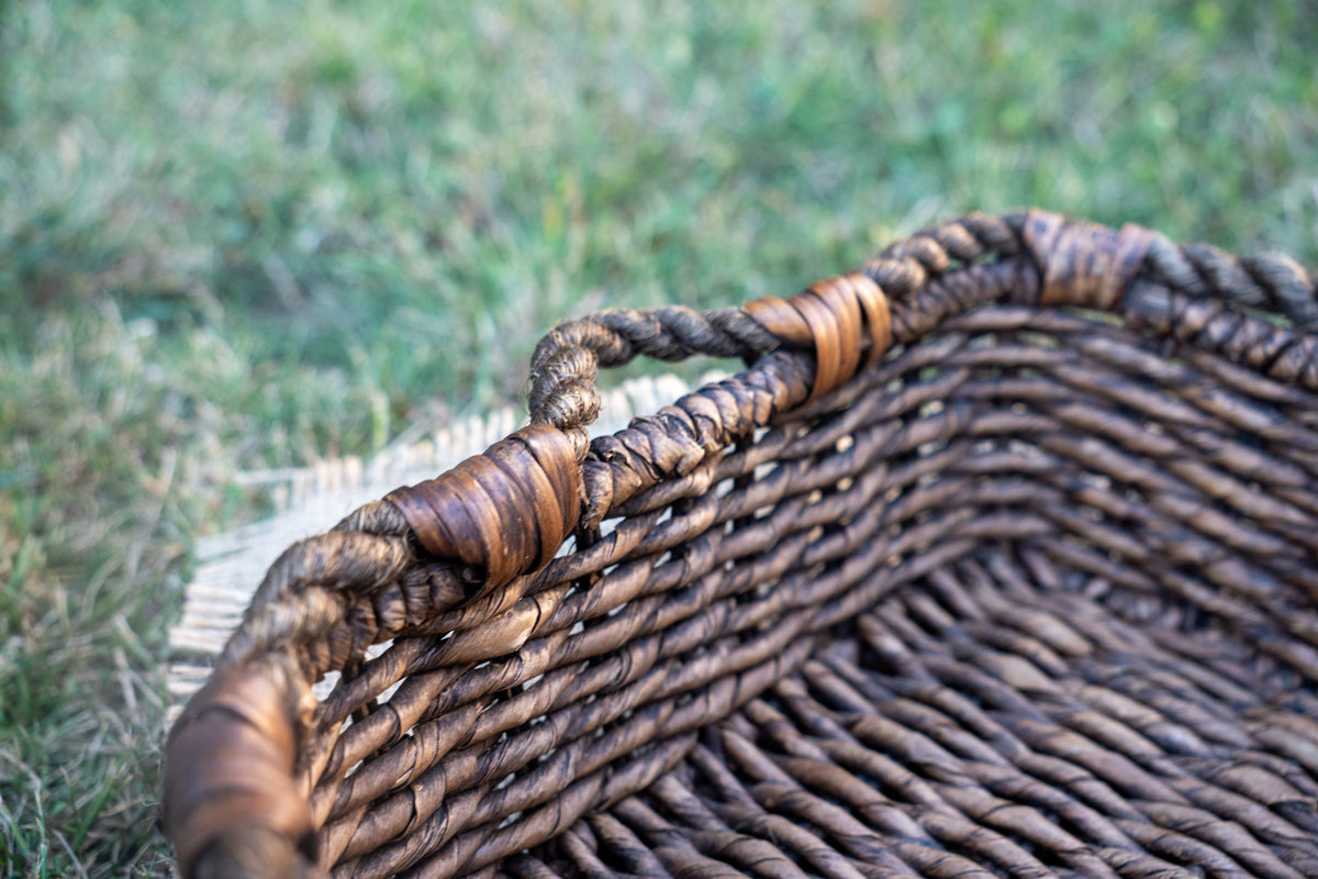 Wicker and Rattan Heavy Basket