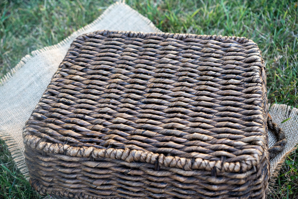 Wicker and Rattan Heavy Basket