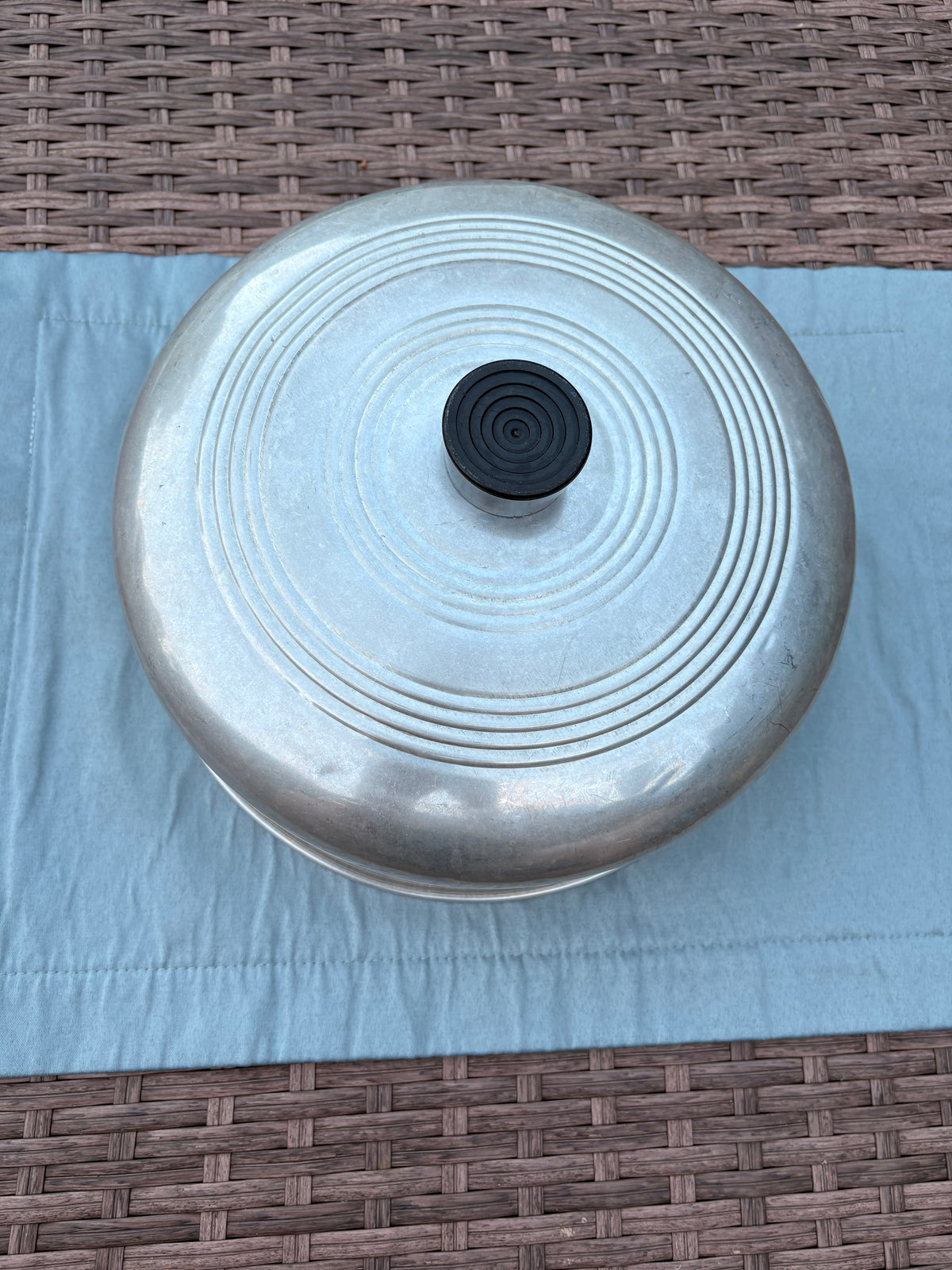 Vintage Aluminum Cake Cover