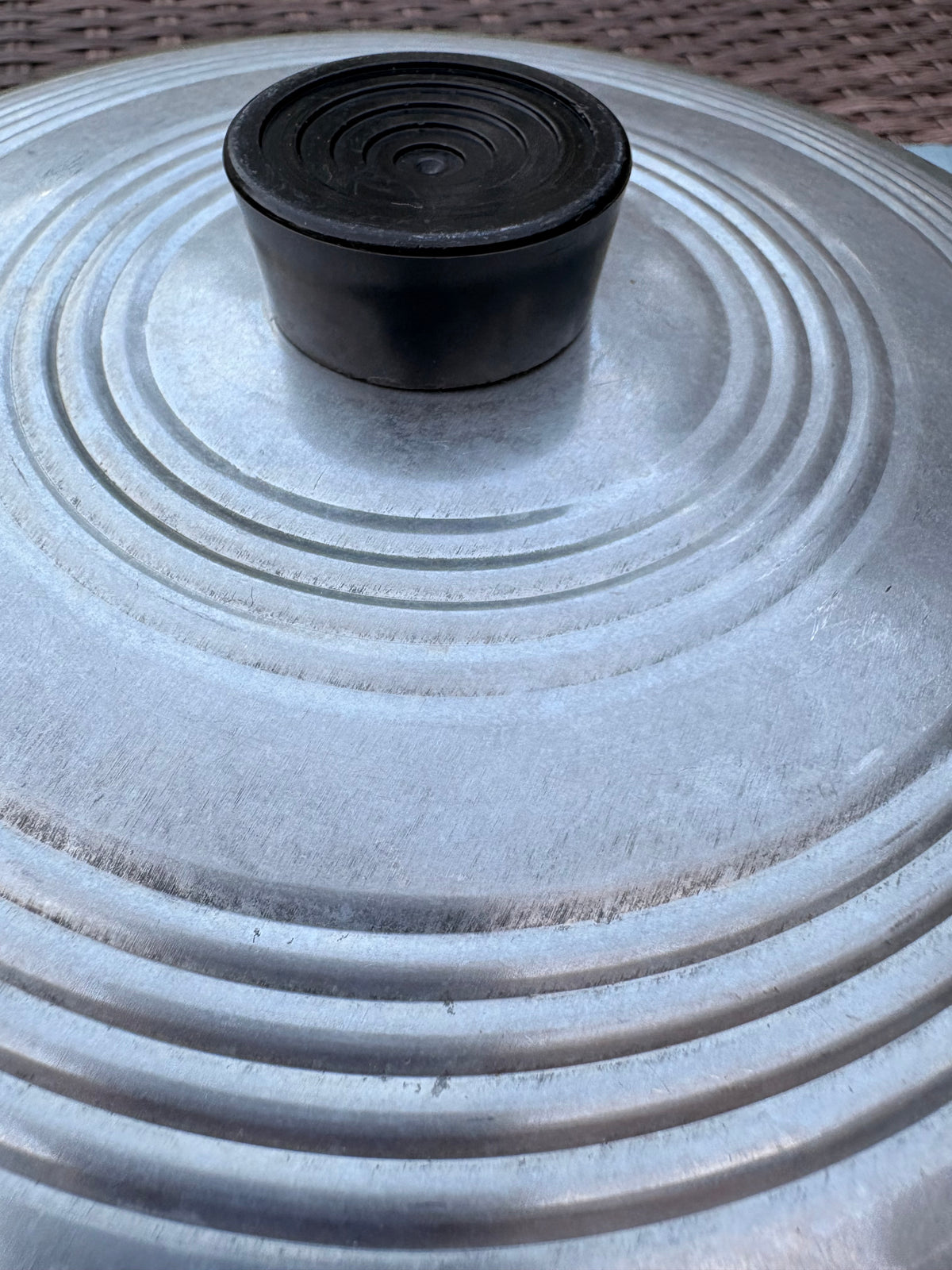 Vintage Aluminum Cake Cover