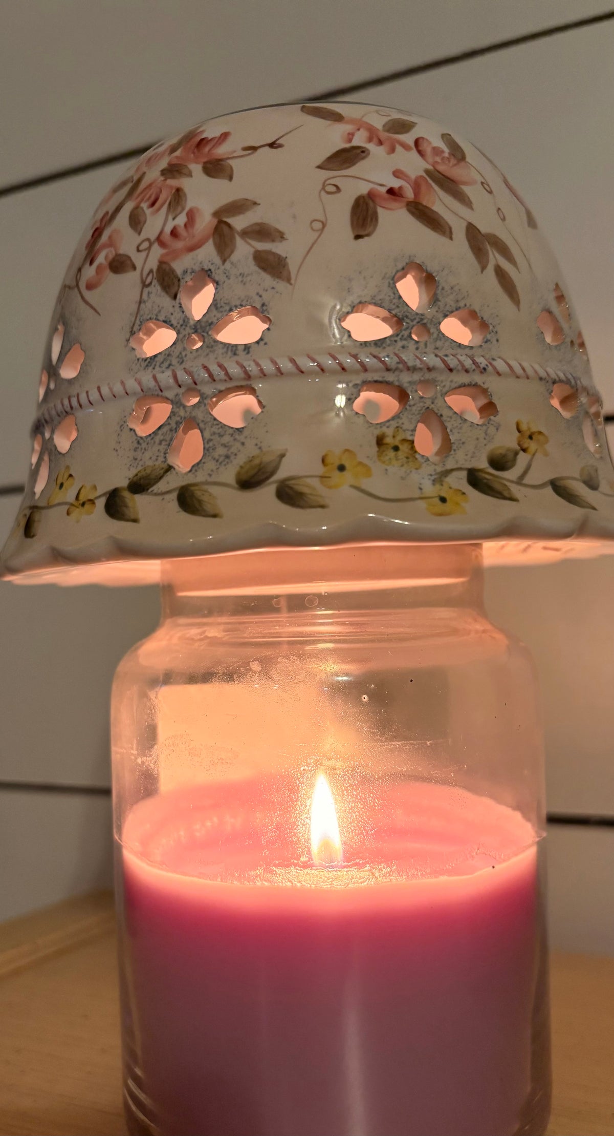 Home Interior Candle Topper