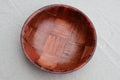 Woven Wood Serving Bowl, 8"