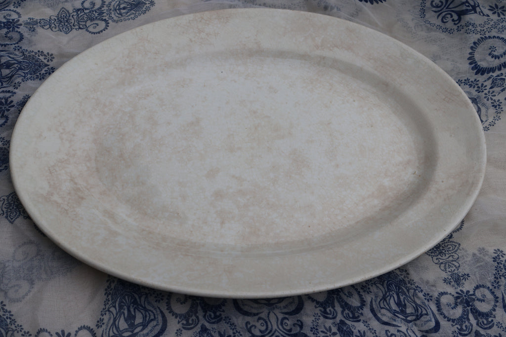 Antique Clinchfield China Ironstone Serving Platter