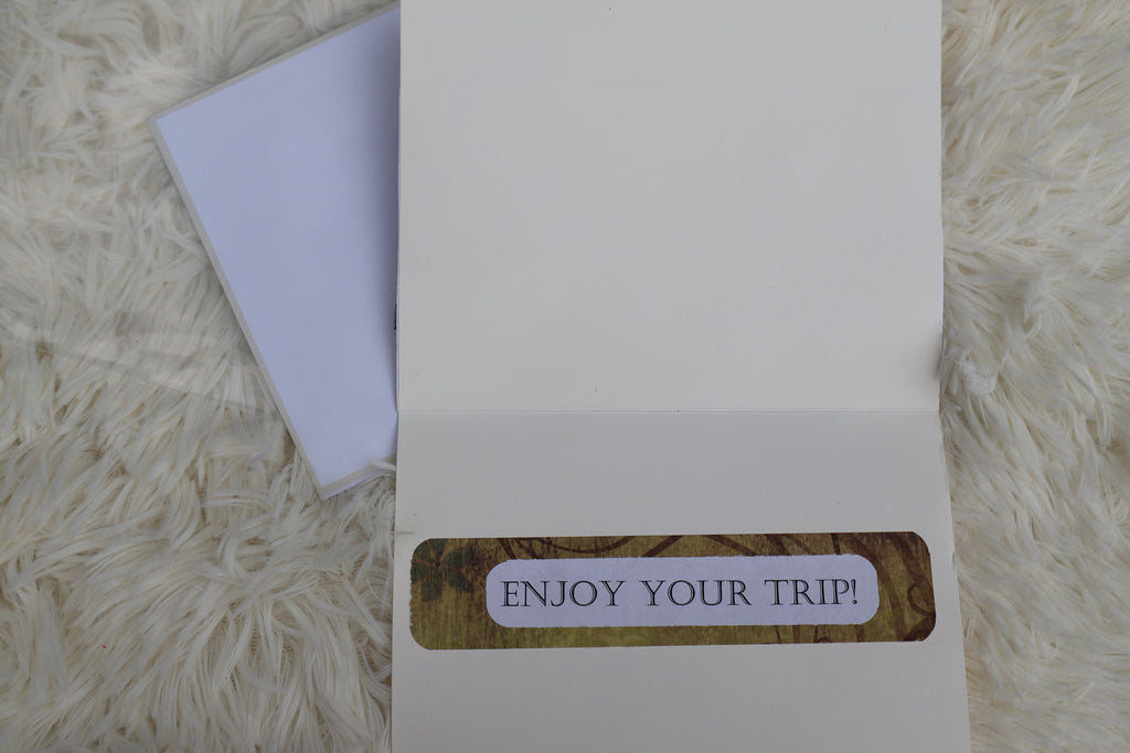 Handmade Bon Voyage Card – “journey”