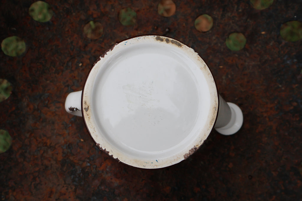Farmhouse Ceramic Watering Pitcher / Planter