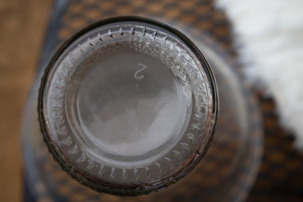 Embossed Glass Milk Bottle – Dairy Milk by Heritage Company
