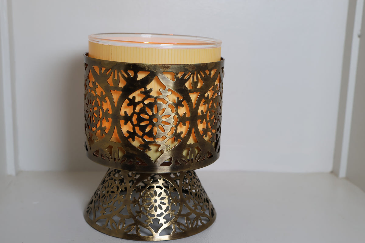 Better Homes & Gardens Ornate Perforated Metal Candle Holder
