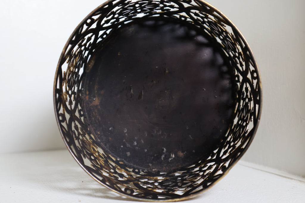 Better Homes & Gardens Ornate Perforated Metal Candle Holder