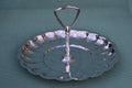 Handled Chromium Tidbit Serving Tray