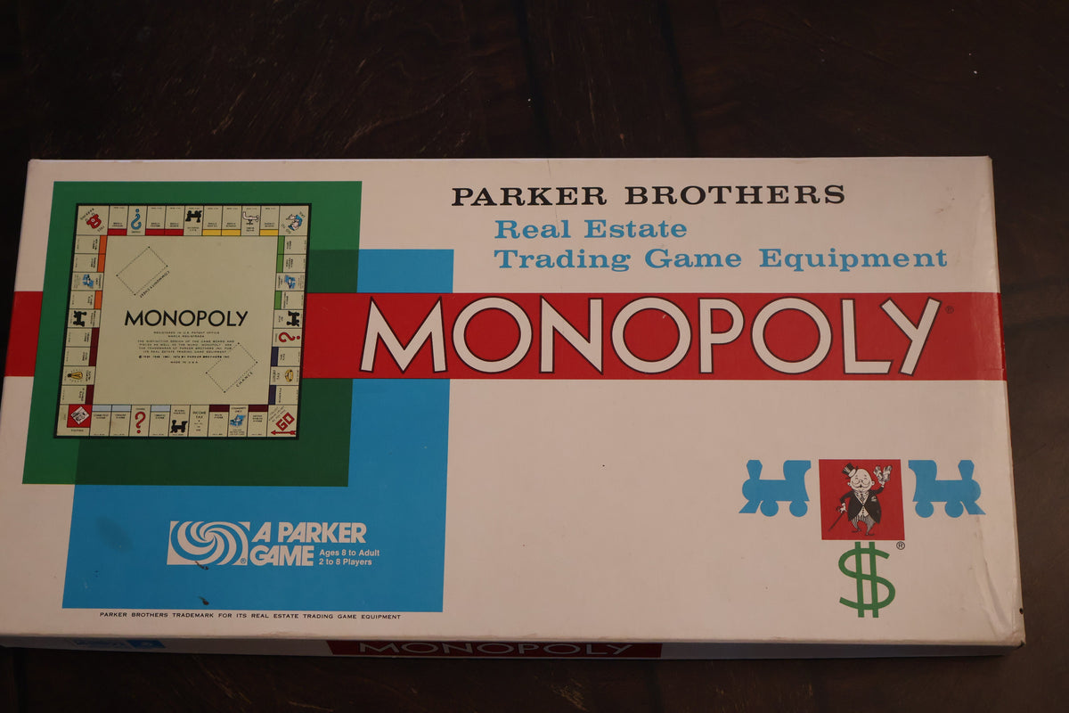 Vintage 1970 Monopoly Board Game