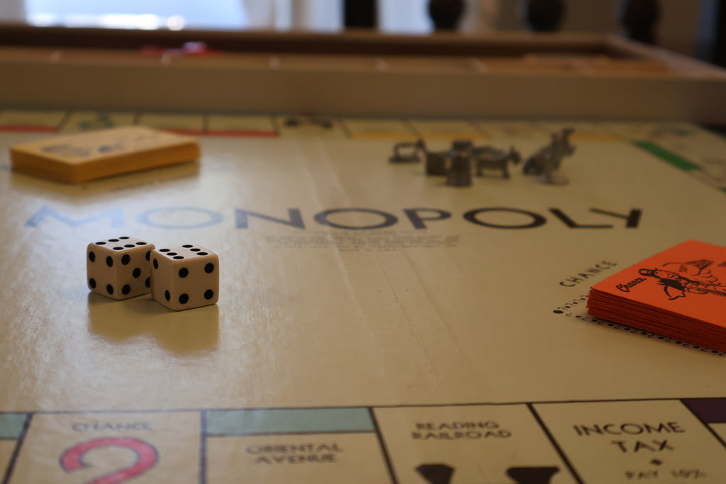 Vintage 1970 Monopoly Board Game