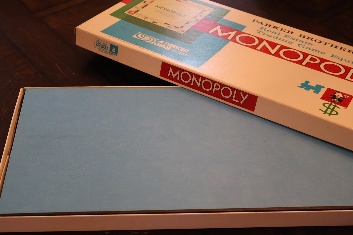 Vintage 1970 Monopoly Board Game