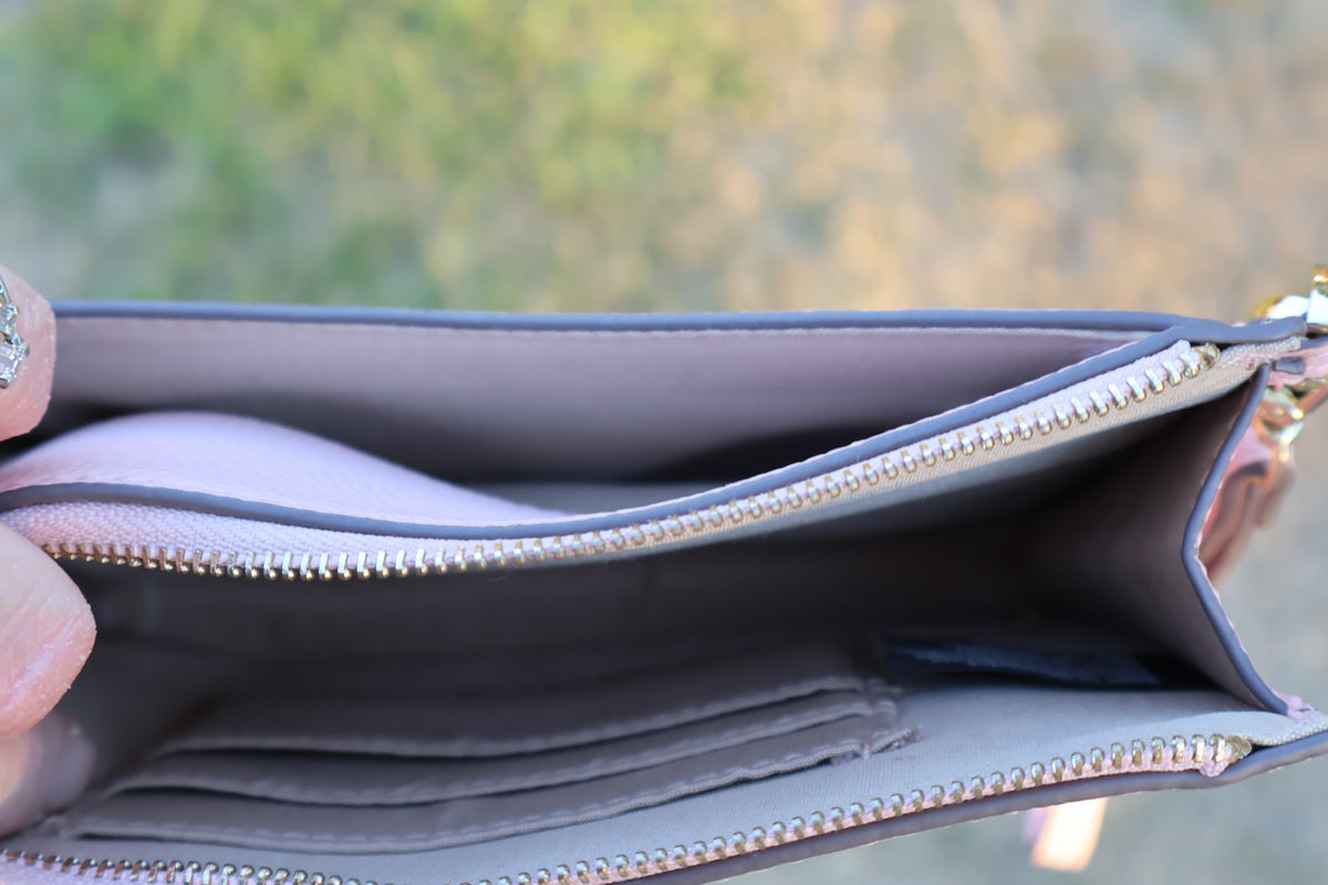 Nanette Lepore Pink Wristlet Wallet