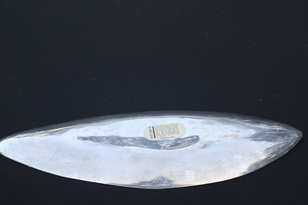 Nambé Leaf-Shaped Dish #550