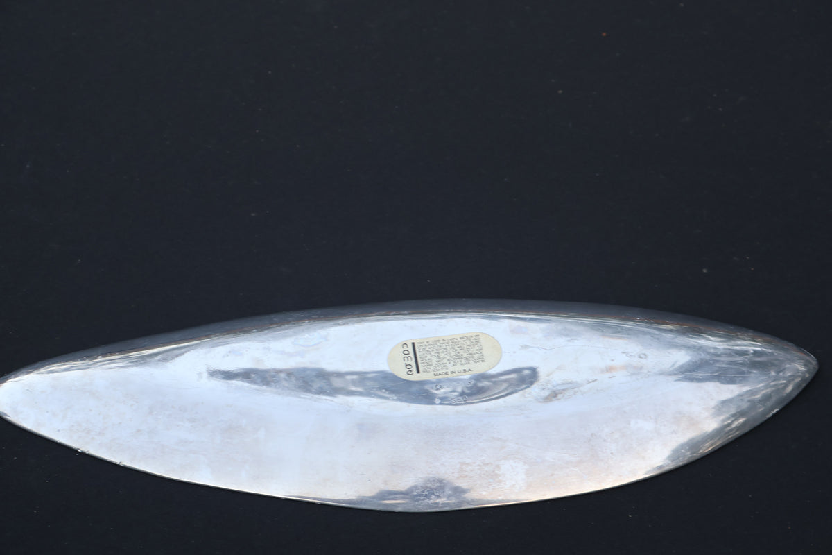 Nambé Leaf-Shaped Dish #550