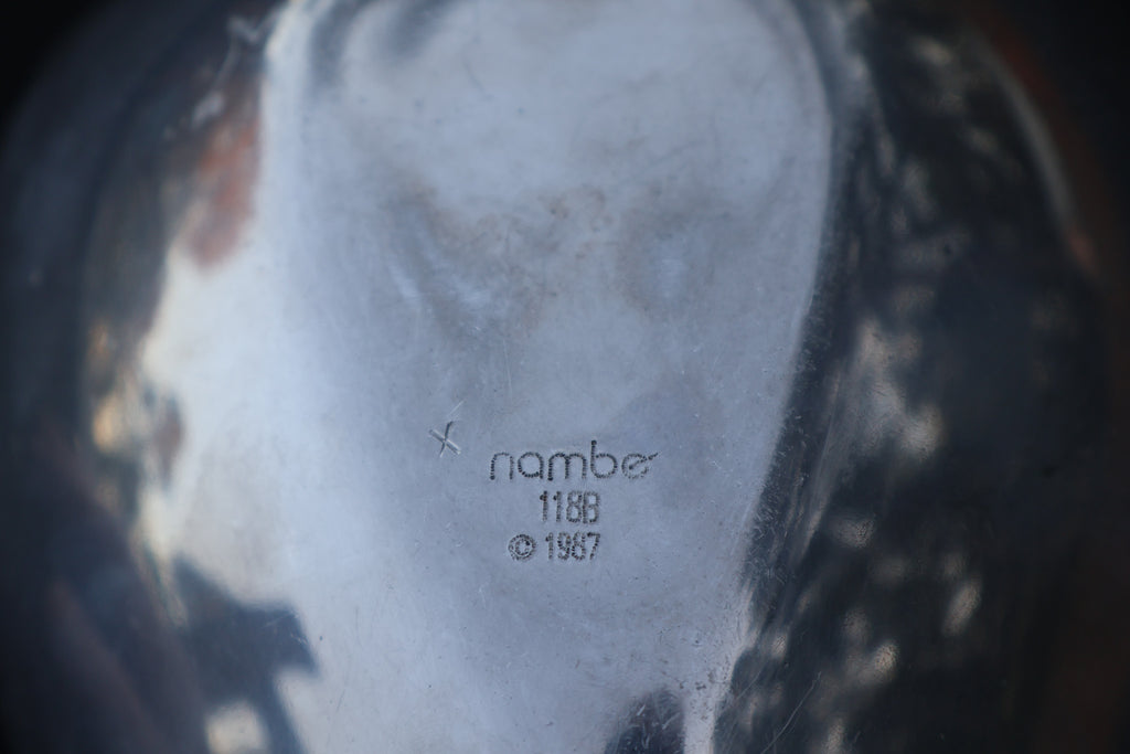 Nambé Heart-Shaped Alloy Bowl #118B – 1987