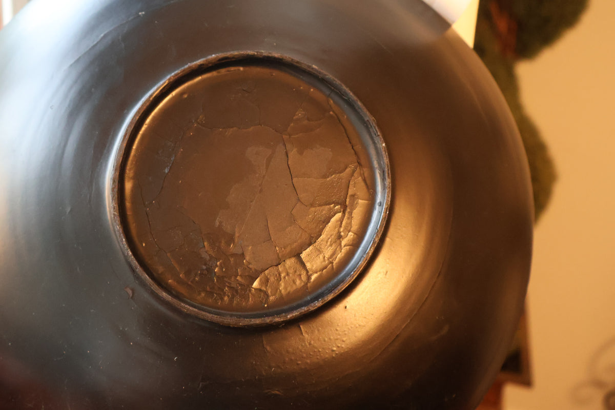 Decorative Wood Bowl – 13" Diameter