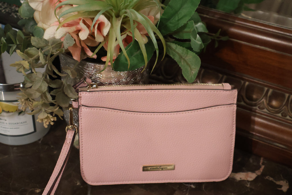 Nanette Lepore Pink Wristlet Wallet