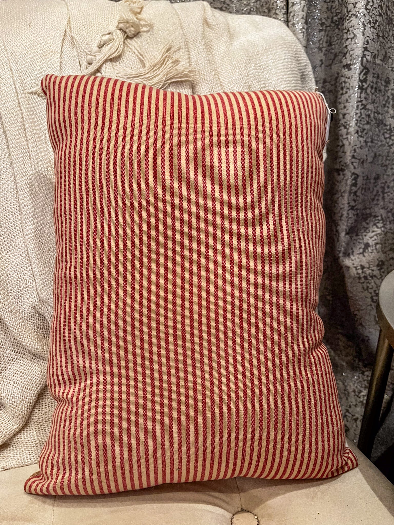 Cross Stitch Santa Pillow